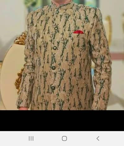 shirwani ,waistcoats, suits are available
