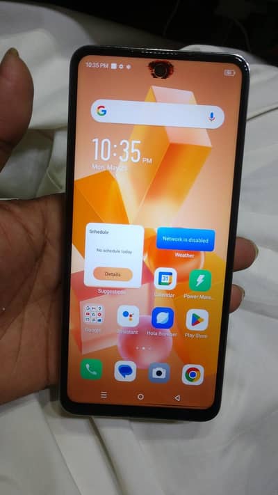 Infinix Hot 40i PTA Approved Ram 8+8gb Storage 128gb With Box Charger