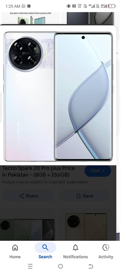 Tecno 20 pro plus  for sale lush condition