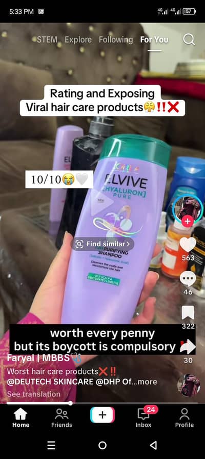 L'Oreal shampoo