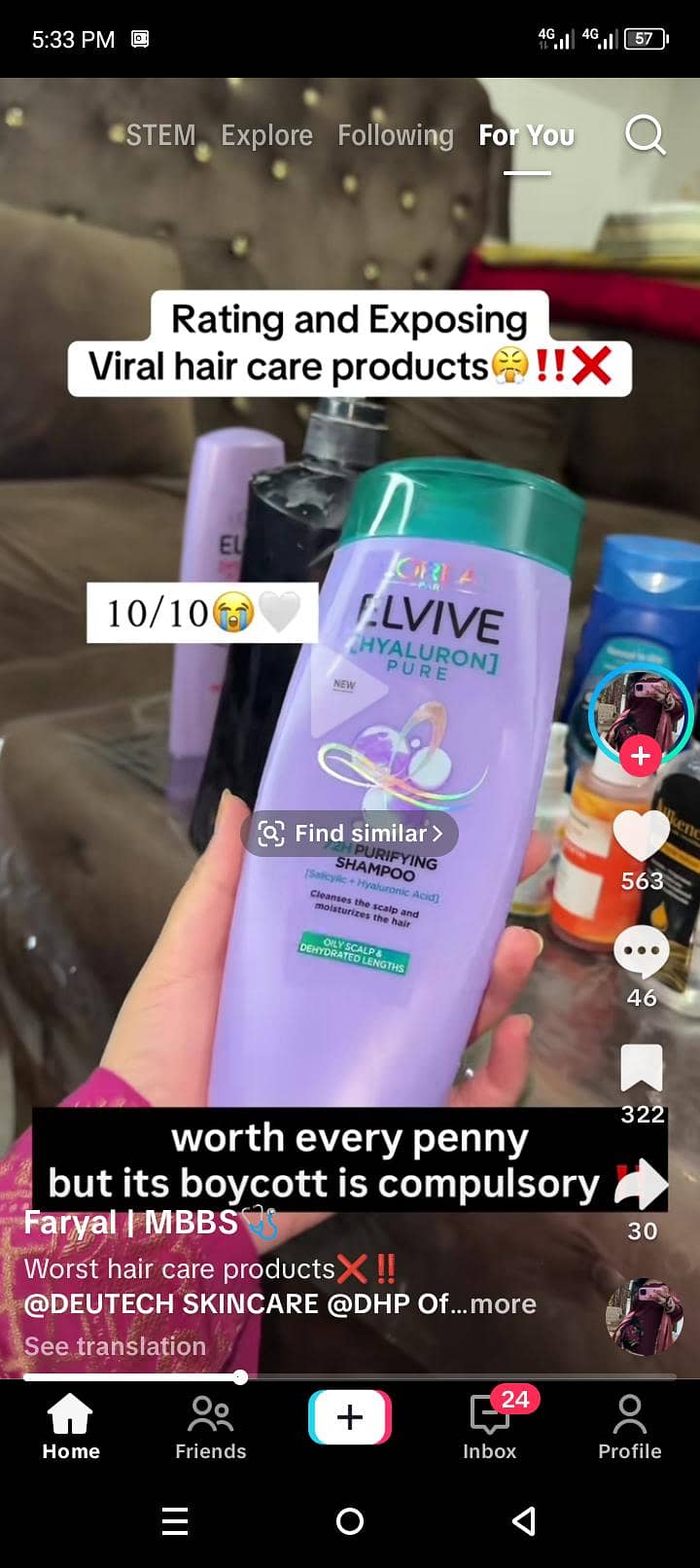 L'Oreal shampoo 0