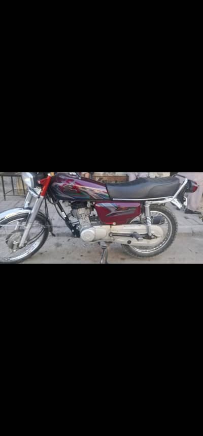 Honda cg 125 2023 like new