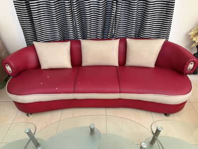 7 seater sofa and table set