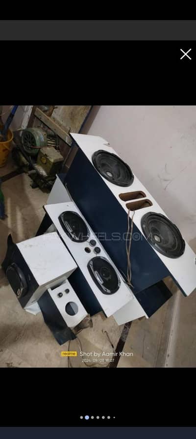 hiroof Sound Peti 4 pes only Box