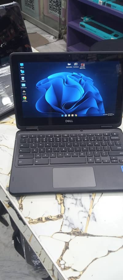 Dell Laptop Touch + 360 Routatable Tablet mode 04Gb + 32Gb