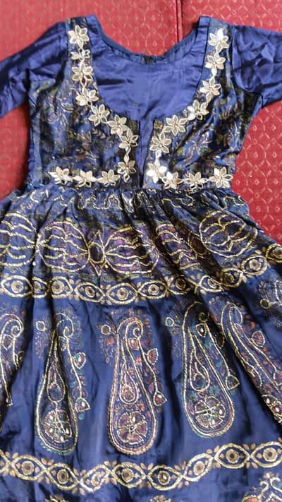 embroidery frock