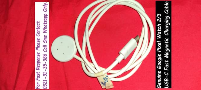 original google pixel watch 2 & 3 fast charging cable