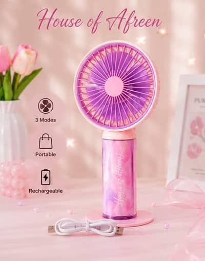 potable mini fan