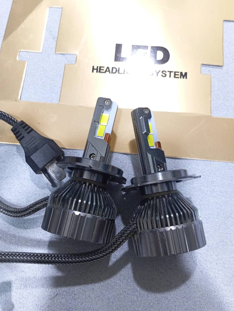 LED H4 headlight conversion kit bulb 5