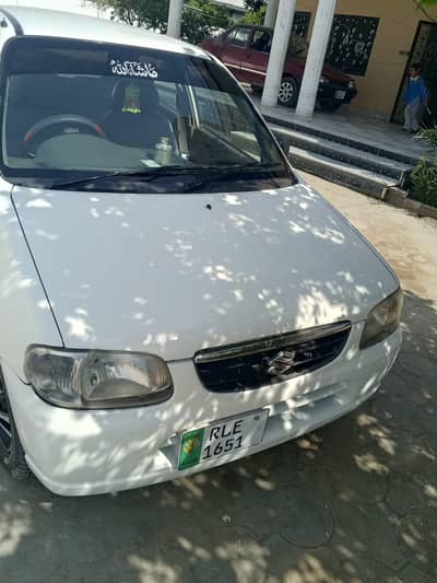 white Alto car for sale in Jhelum final price 10lack
