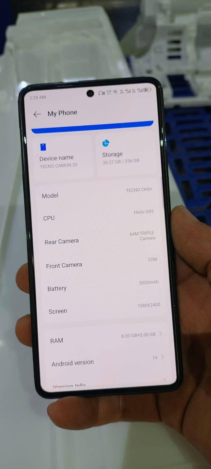 Tecno CAMON 20 5