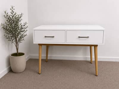 Modern Minimalist Console Table with Drawers