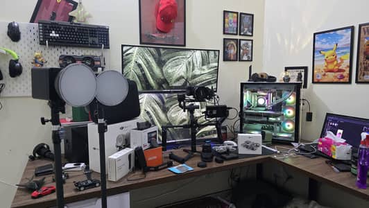 Sull Camera setup for sale including Sony A6700 Dji rs 4 pro Combo and