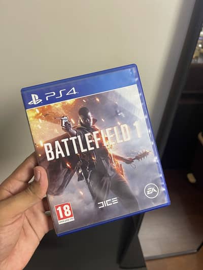 Battlefield 1 ps4 blue ray disc