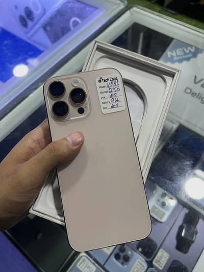 iPhone 16 pro max 256gb PTA Approved