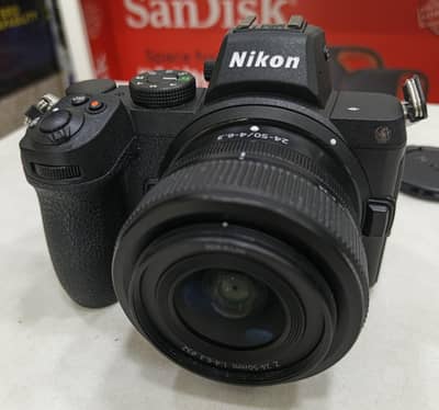 Nikon Z5 Mirrorless DSLR camera with lens 25-50mm