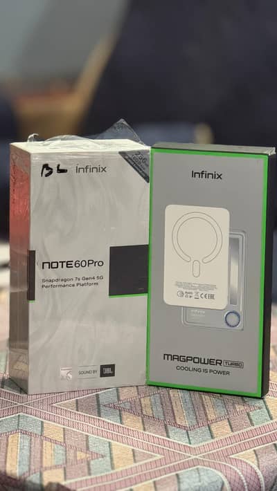 Infinix Note 60 Pro New condition