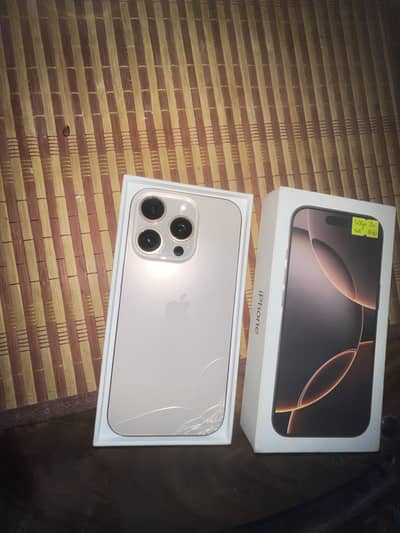 16 Pro jv non pta Phone with Box minor back break water pack