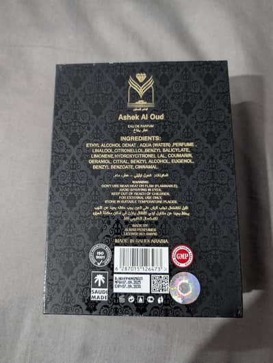 Ashek Al Oud Perfume for Men