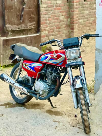 Honda CG125 2022 model Bio matric on the spot