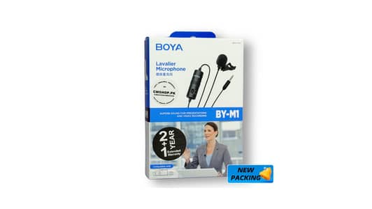 Original BOYA BY-M1 Mic | Mobile, DSLR, YouTube & Vlogging