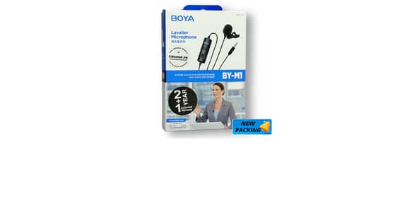 Original BOYA BY-M1 Mic | Mobile, DSLR, YouTube & Vlogging