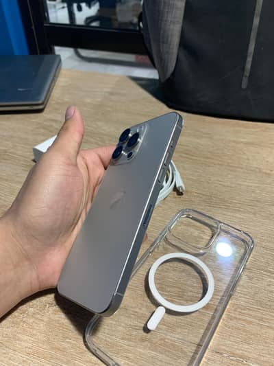 Ifone 15 pro max 256 PTA approved Natural titanium