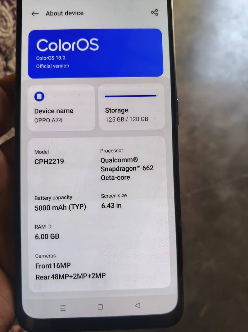 oppo a74 1