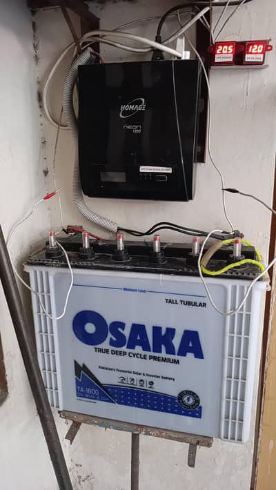 Osaka Tall Tabular TA-1800 185 AH