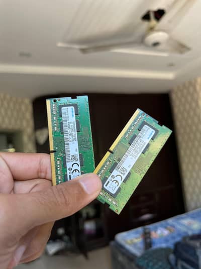 4+4GB DDR4 RAMS ( SAMSUNG) For Sale