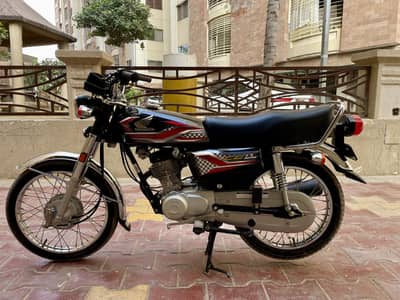 HONDA CG125 (2024) zero meter bike in outstanding condition