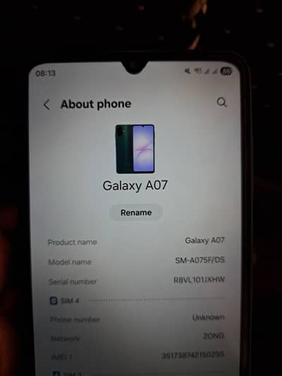 Samsung Galaxy A07