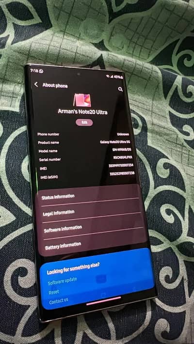Samsung Mobile S20 Ultra