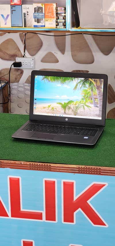 hp zbook g3 Core i7 6th gen HQ processr 8gb ram 256gb 2gb graphic card