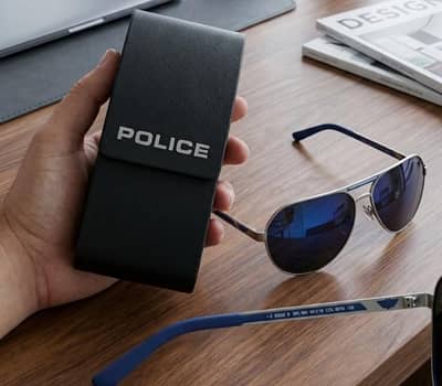 police sunglasses made in Italy.