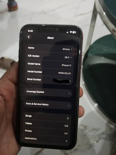 Apple iPhone 11 sim working WhatsApp number:03713565624