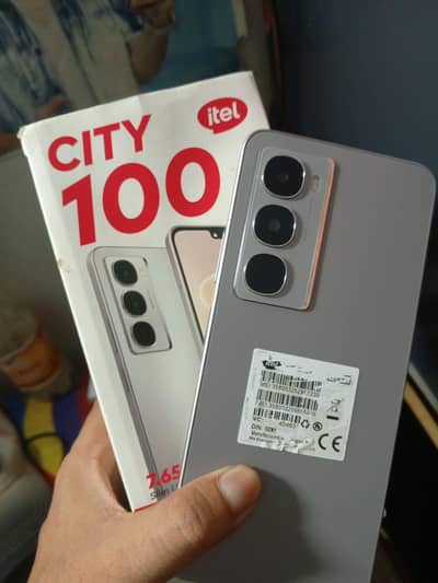 Itel City 100 With box 8Ram 128Gb 2sim PTA official Approved