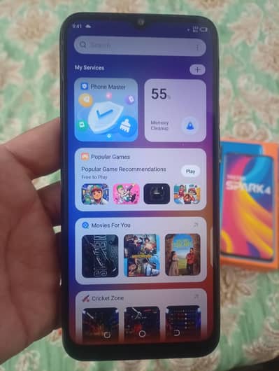 Tecno camon sprk 4 3/32
