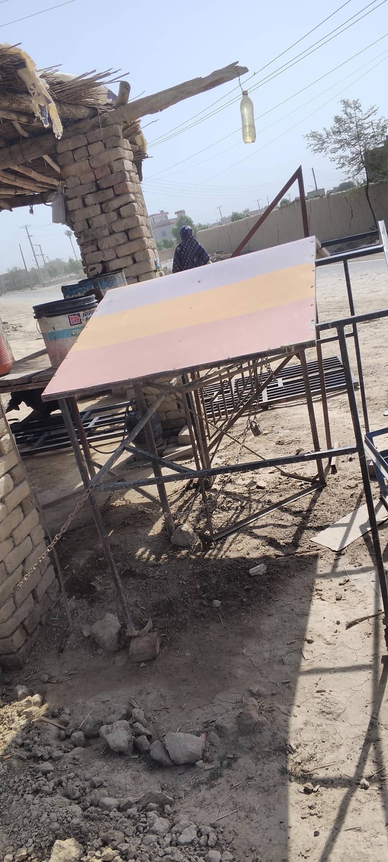 ہاتھ والی ریڑھی کی چھت 1