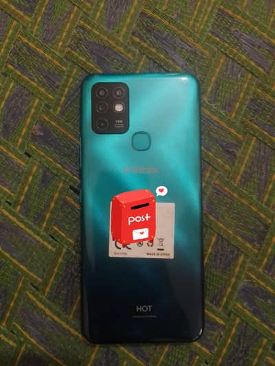 Infinix hot 10 mobile condition  10/10 with original box