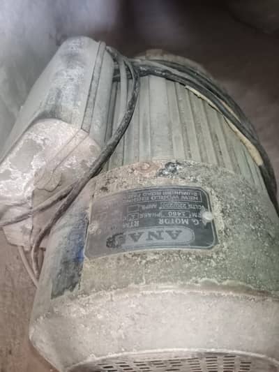2 HP Single Phase Motor 1450 RPM Copper Winding Working Condition