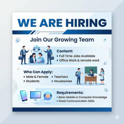 Golden opportunity available in Lahore.