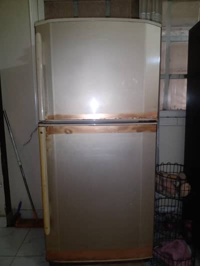 14 cubic ft wide body deep storage refrigerator in good condition