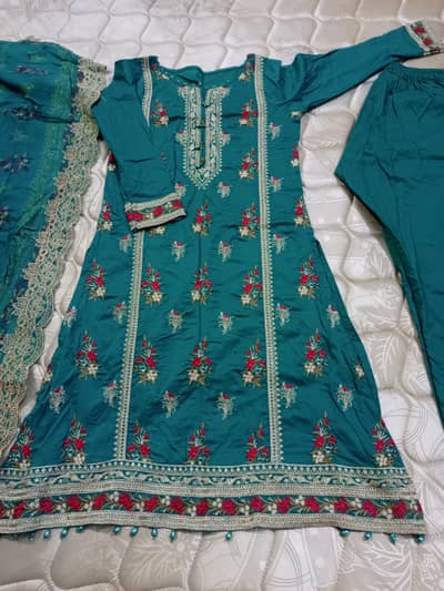 3 piece Kameez shalwar