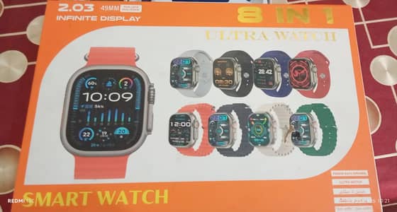 ultra watch 10/10 condition 8in1