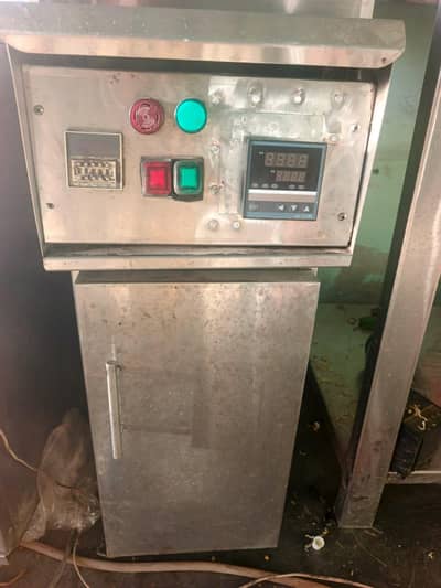 Double grill Shawrma counter and Deep Fryer