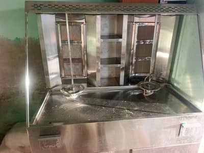 Double grill Shawrma counter
