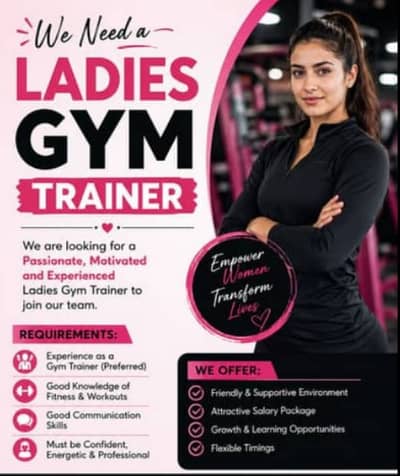 Hiring male and female trainers