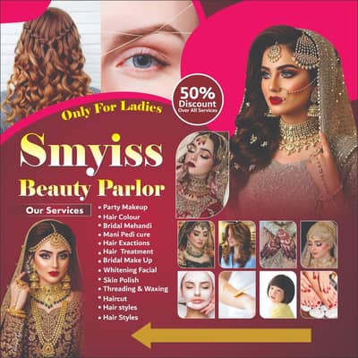 B50% Discount, Beauty Parlour In Your Nearest Place 18Years Experience