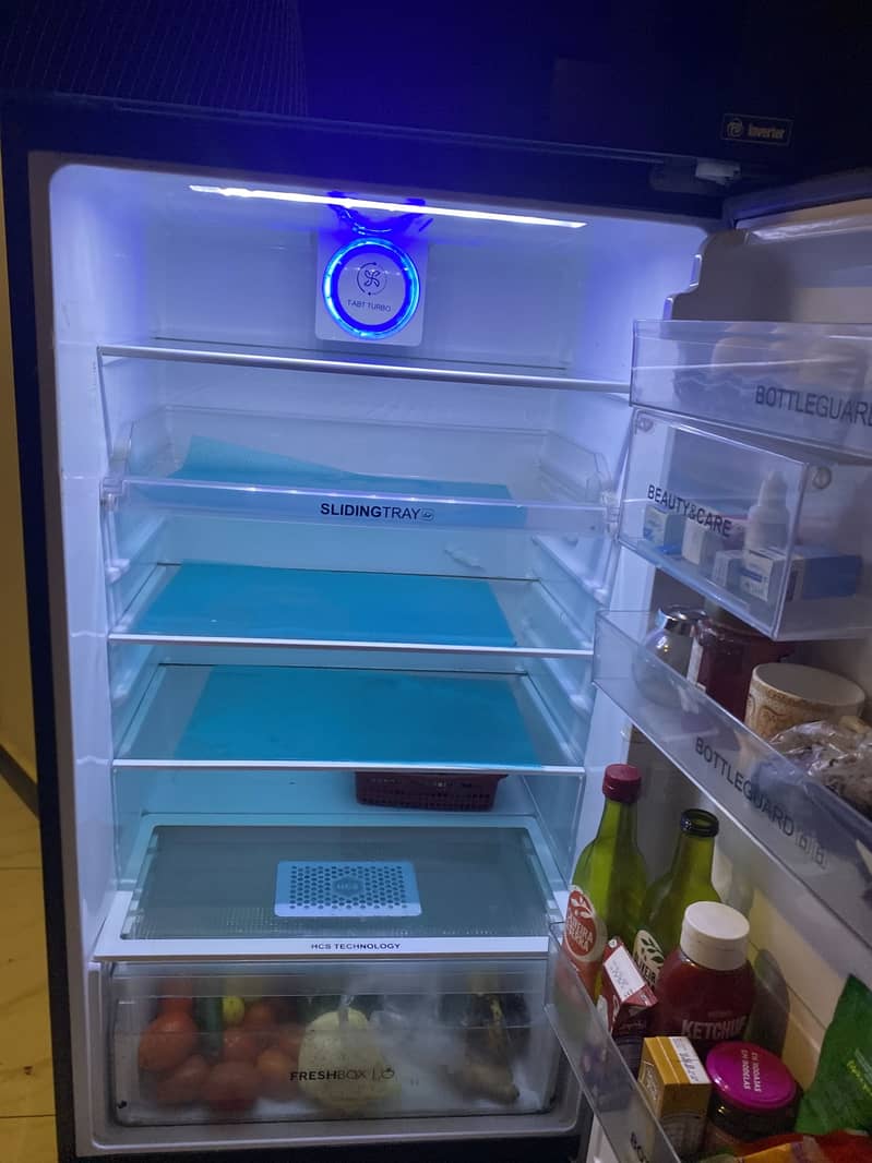 Haier Inverter Refrigerator | Condition New | 2 Years Used In Warranty 3
